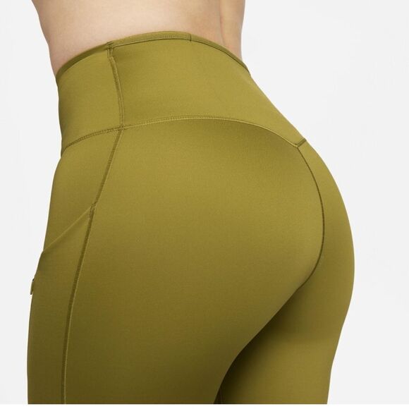 Nike 7/8 Mid Rose Dri Fit Leggings NWOT - Picture 3 of 6